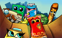 Bag It! mobile game trailer